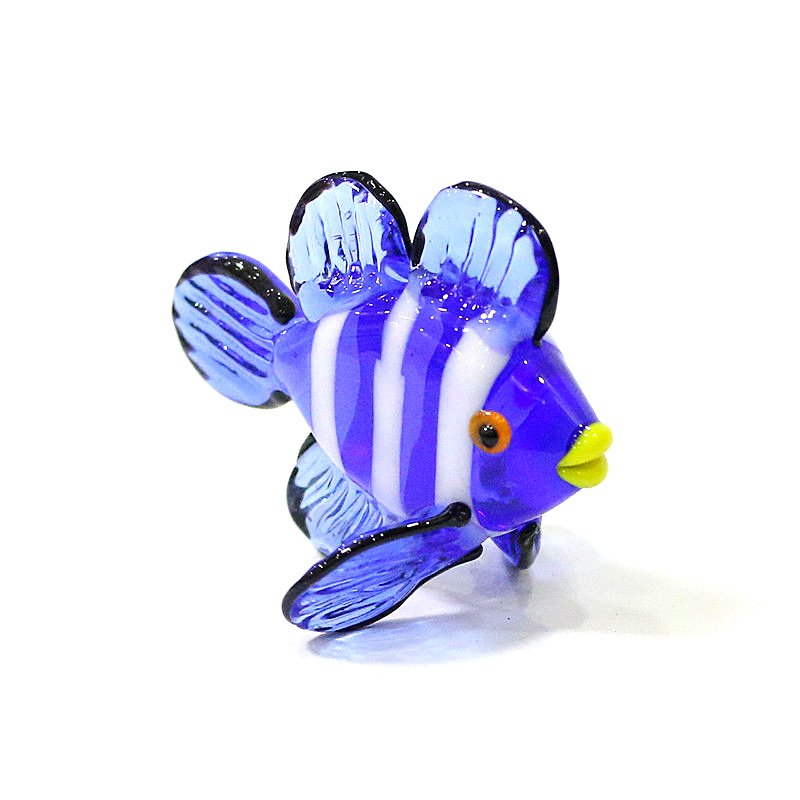 Home Decor Za - Murano Glas Clown Vis Kleine Standbeeld