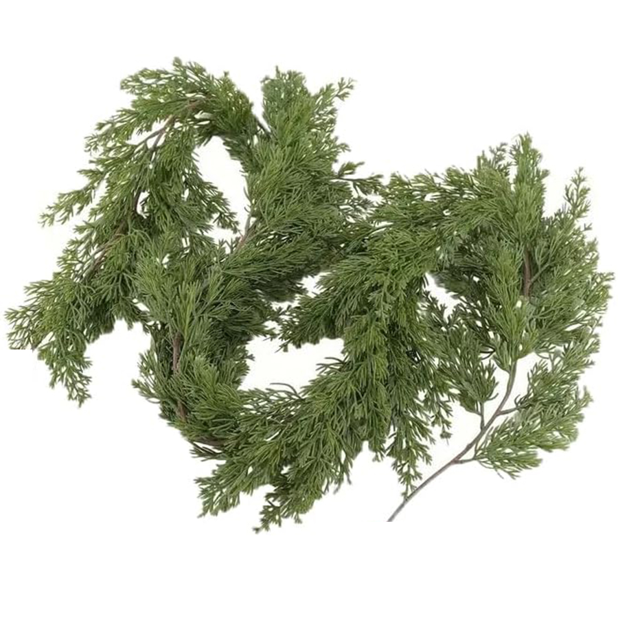 Kunstplanten Kerstboom Cipress - Rattan Plant Basket recensie en prijs