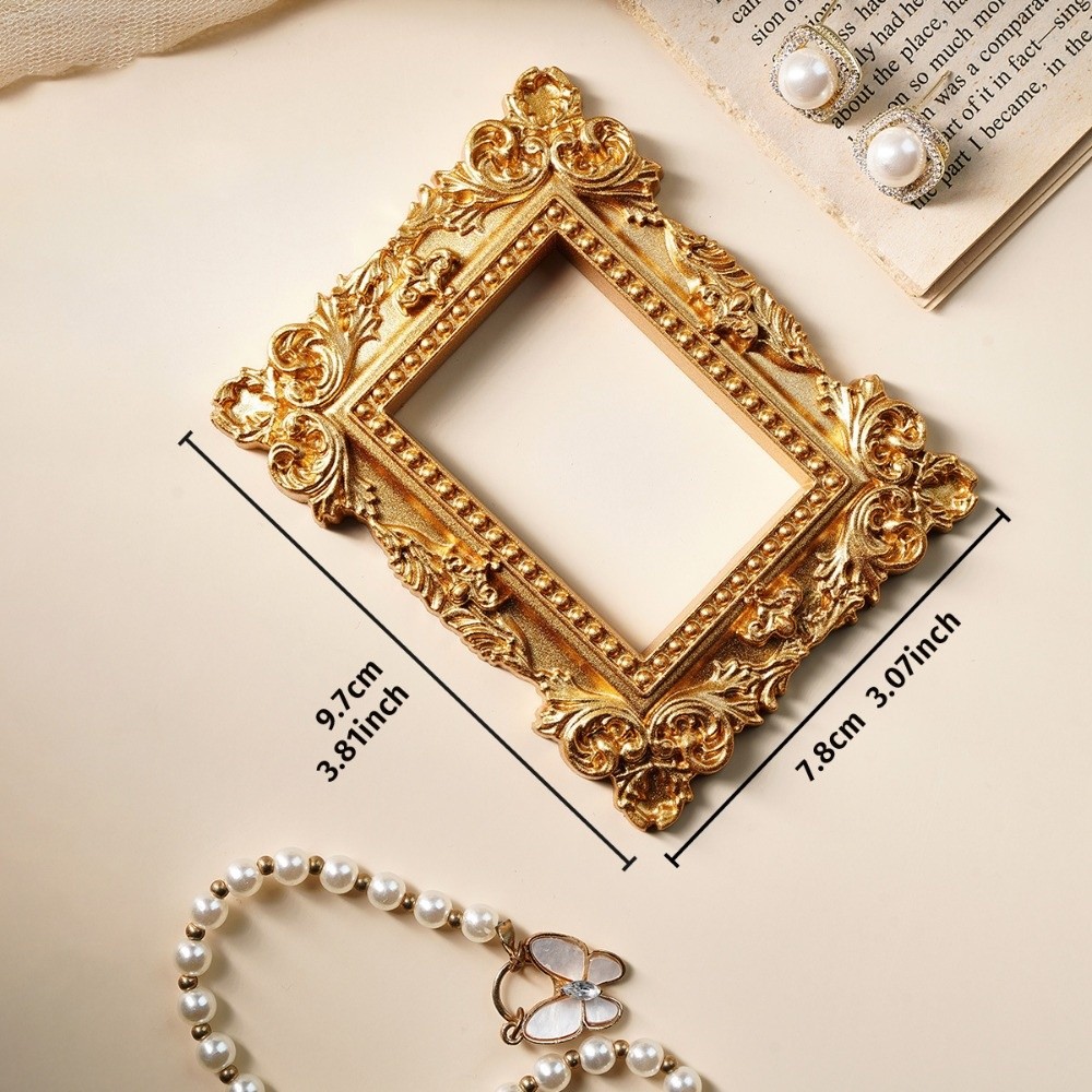 Vintage gouden DIY schaduwdoos - Bamboo Photo Frame recensie en prijs