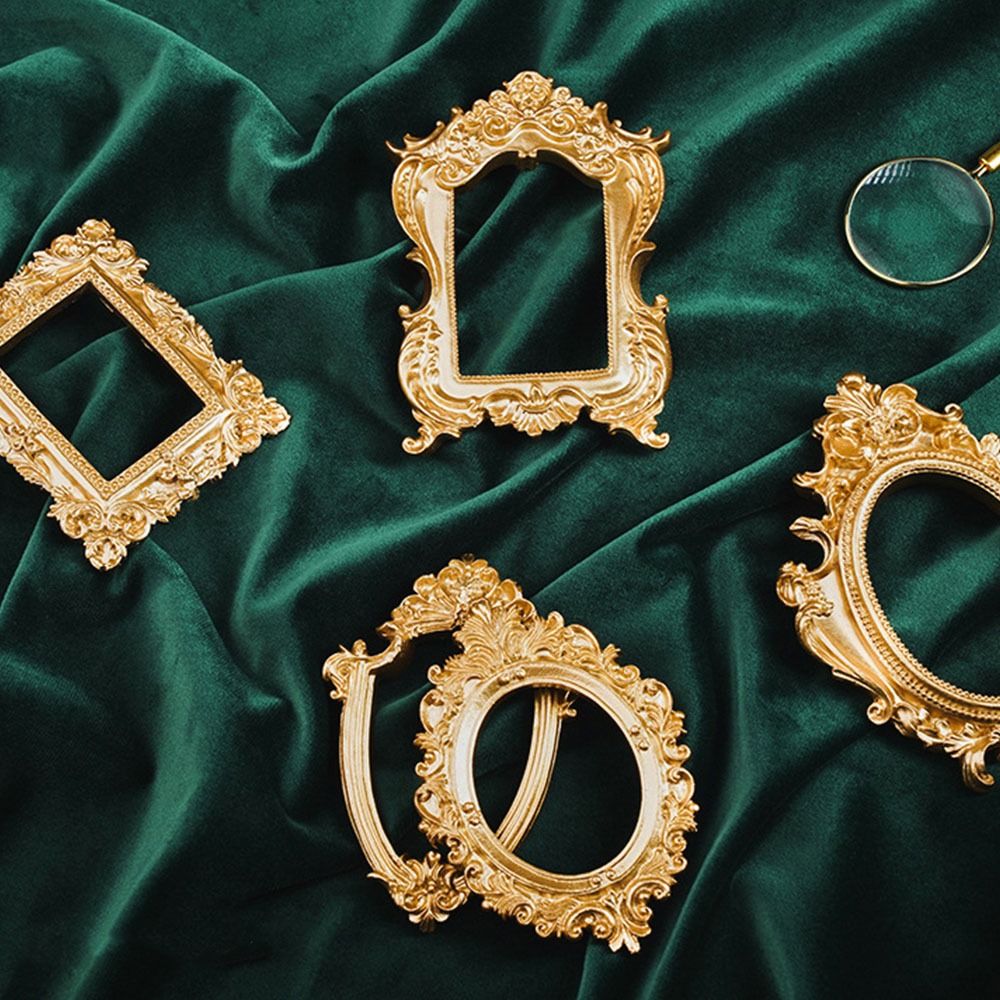 Vintage gouden DIY schaduwdoos - Bamboo Photo Frame recensie en prijs
