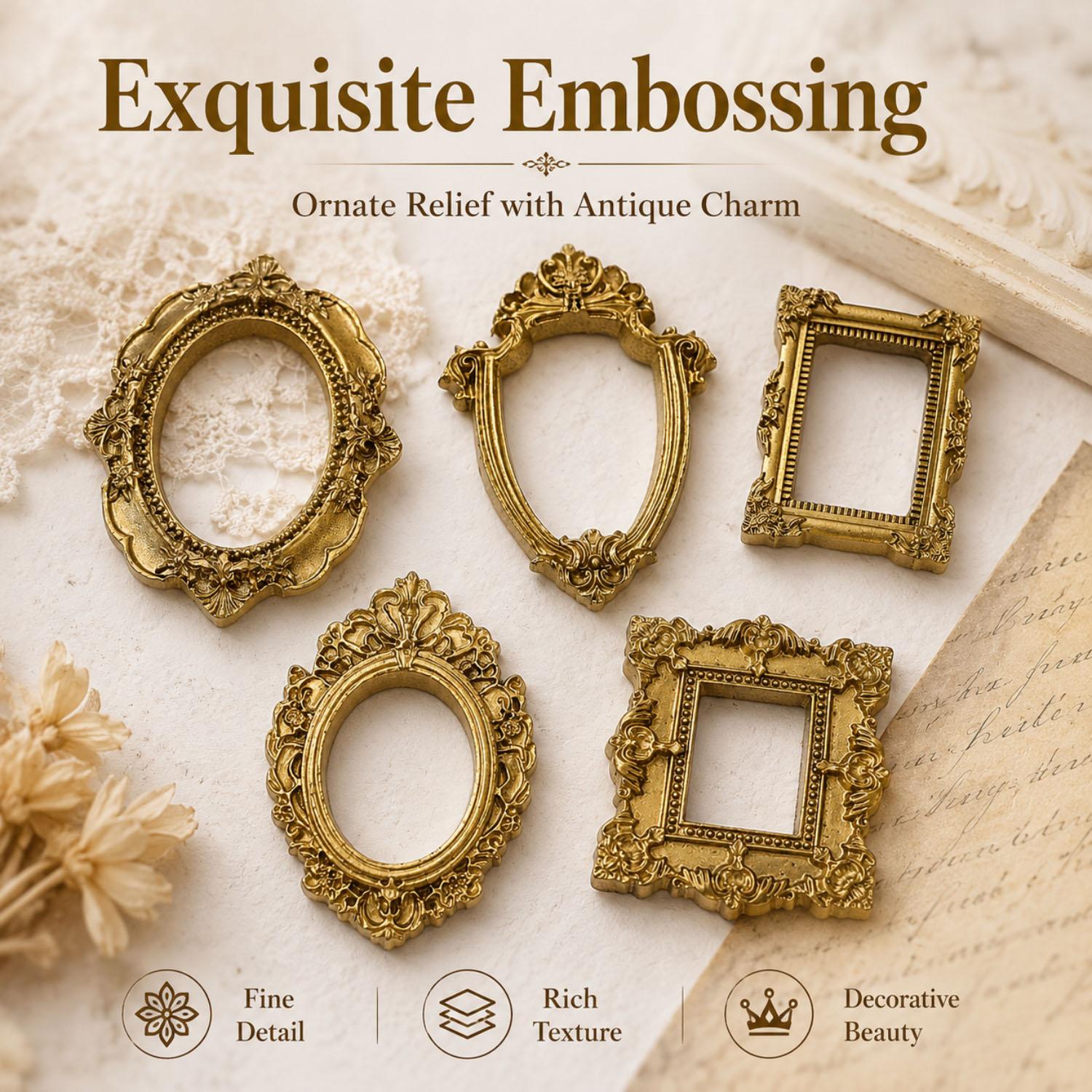 5/20 stuks Vintage Gouden Mini - Bamboo Photo Frame recensie en prijs