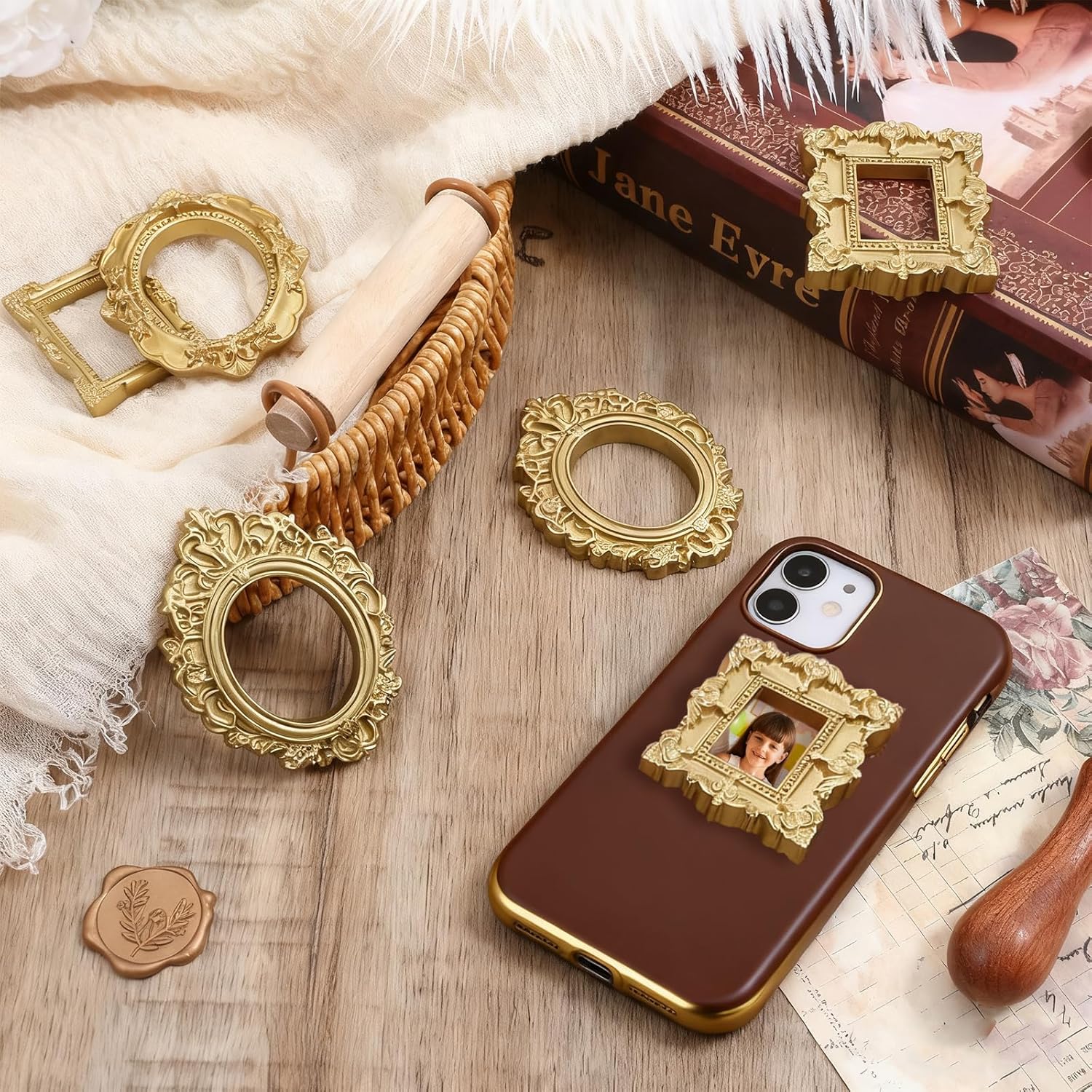 5/20 stuks Vintage Gouden Mini - Bamboo Photo Frame recensie en prijs